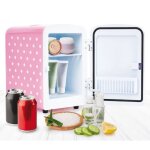 Mini réfrigérateur 4l yoghi cold beauty pea - versatile et silencieux - rose et blanc Mini réfrigérateur 4l yoghi cold beauty pea - versatile et silencieux - rose et blanc