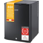 Mini rfrigrateur portable - tzs first austria - 40l - silencieux 22db - rglages de temprature - noir ...