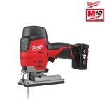 Mini scie sauteuse - milwaukee - m12 js 402b - batterie - sans fil - 12v Mini scie sauteuse - milwaukee - m12 js 402b - batterie - sans fil - 12v