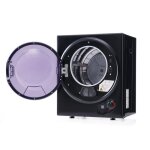 Sche - linge mural - leytn - 2. 5 kg - 850w - 62db - minuterie 200 mins - noir