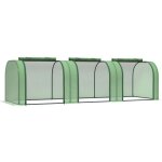 Outsunny - serre de jardin - acier - 295x100x80cm - vert Outsunny - serre de jardin - acier - 295x100x80cm - vert