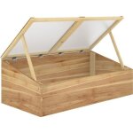 Mini serre de jardin serre pour semis 100l x 50l x 36h cm toit 2 pans ouvrables sparment panneaux de ...
