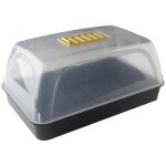 Mini serre pour semis - nortene - rapid grow - 38 x 24 x h. 19 cm - acclre la croissance des semis