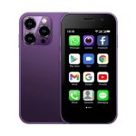 Mini smartphone petite taille 3. 0 pouces 2gb + 16gb android 9. 0 dual sim 3g wifi violet yonis
