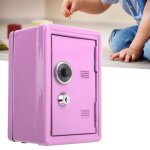 Mini tirelire coffre - fort de simulation de bote de rangement pour enfants?rose? - laf