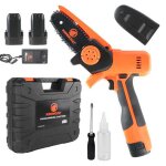 Mini trononneuse kerwood avec 2 batteries