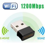 Adaptateur wifi usb - maxesla - 1200mbps - dual band - compatible windows et mac - mini format