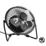 Mini ventilateur usb - marque - noir - niveau sonore 45 db