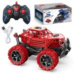 Mini voiture tlcommande rechargeable 4 roues motrices lectriques enfants 1:32 vhicule hors route ...
