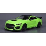 Miniatures mont�es - ford mustang shelby gt500 verte 1 / 24 maisto