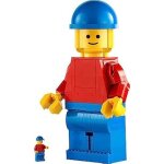 Minifigurine lego - lego - 40649 - rouge / jaune / bleu - 27 cm - À monter soi - même Minifigurine lego - lego - 40649 - rouge / jaune / bleu - 27 cm - À monter soi - même
