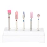 Minifinker set 10pcs embouts ponceuse diamant pour ongles manucure pdicure
