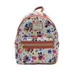Minnie mickey floral - mini sac  dos loungefly exclusive ed