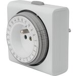 Minuteur - terre fran�aise - minuteur 24 h compact - 96 programmes - protection enfants - m�canique