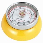 Minuteur de cuisine - glop studio - speed - jaune - mcanique -  7 cm