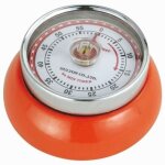 Minuteur de cuisine - glop studio - speed - orange - mcanique -  7 cm