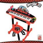 Miraculous / ladybag clavier �lectronique - 4 effets de percussion - 8 instruments - 8 rythmes - a piles ...