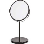 Miroir grossissant en m�tal � poser