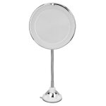 Miroir grossissant - mxzzand - modle  ventouse - 10x grossissement - lumire led - salle de bain