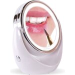 Miroir grossissant x10 double face led - lanaform - look design