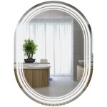 Kleankin - miroir de salle de bain - alliage daluminium - 70x50x3cm - transparent