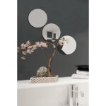 Lot de 3 miroirs ronds adh�sifs ?15x0. 2cm msv