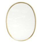 Miroir deco contour deco dore ovale Miroir deco contour deco dore ovale