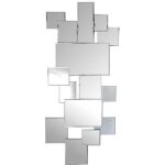 Miroir mural d�structur� - l. 53 x h. 120 cm - arol