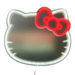 Miroir - paladone - hello kitty - multicolore - led - d�coration murale
