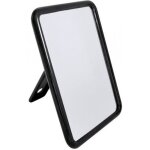 Miroir - home maison - rectangulaire - noir - plastique - 18. 5 x 13. 5 x 2 cm