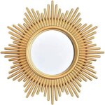 Miroir rond � suspendre miroirs muraux � cadre dor� grande d�coration pour le couloir de salon dh�tel ...