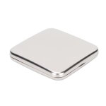 Miroir de sac � main pliable en acier inoxydable - omabeta