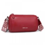 Miss lulu femmes sacs  bandoulire petits sacs ports paule en cuir pu sac rond avec courroie large ...