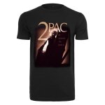 T - shirt homme noir tupac �me against the world� ? pochette dalbum manches courtes
