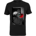T - shirt homme mister tee - pistole rose noir - coupe regular - col arrondi T - shirt homme mister tee - pistole rose noir - coupe regular - col arrondi