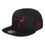Casquette snapback - mitchell & ness - chicago bulls - noir - taille unique - urbain Casquette snapback - mitchell & ness - chicago bulls - noir - taille unique - urbain