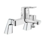 Mitigeur baignoire m�canique grohe bauloop avec colonnettes
