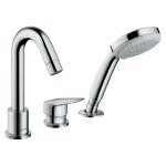 Mitigeur bain douche 3 trous hansgrohe logis chrom�