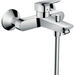 Mitigeur bain / douche logis c2 - hansgrohe - chrom� - cartouche 2 vitesses