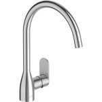 Mitigeur de cuisine - chrome - col de cygne avec bec pivotant 360� - �conomie deau - jacob delafon - ...