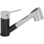 Edouard rousseau - mitigeur evier maore - fabrication fran�aise - certifi� nf - chrom� / noir