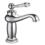 Mitigeur lavabo rousseau marple chromé - cartouche céramique Ø 35 cm - aérateur réducteur de débit Mitigeur lavabo rousseau marple chromé - cartouche céramique Ø 35 cm - aérateur réducteur de débit