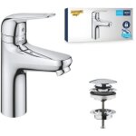 Mitigeur monocommande - grohe - 24327001 - lavabo swift - avec s�curit� enfant - taille m