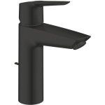 Mitigeur monocommande lavabo - grohe start - 234552432 - noir mat - taille m - bec moyen - economie deau ...