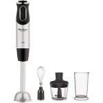 Moulinex pied mixeur 3 - en - 1 4�lames 10�vitesses 1000w quickchef dd655811