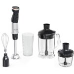 Moulinex quickchef + pied mixeur 1000 w 20 vitesses silencieux powelix hachoir 800 ml