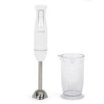 Mixeur plongeant avec bol - livoo - dop245w - 400 w - 2 vitesses - blanc