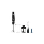 Mixeur plongeant - moulinex - infiny force - 1000 w - 4 lames titanium - noir