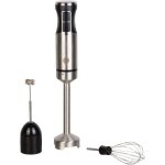 Mixeur plongeant et mousseur a lait - master chef - 3 en 1 - vitesse variable - compatible lave - vaisselle ...