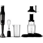 Mixeur plongeant - philips - hr2684 / 00 - promix s�rie 5000 - m�tal / noir - 1200w - 4 accessoires